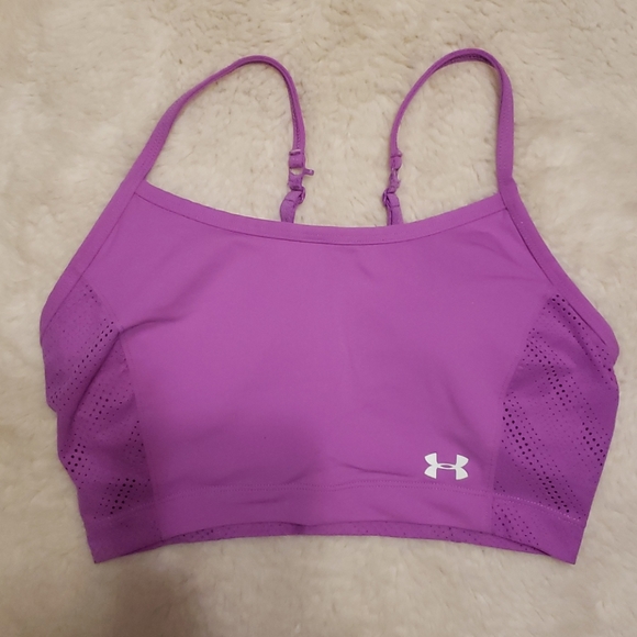 Under Armour Other - UNDER ARMOUR Sports Bra Padded Purple Sm